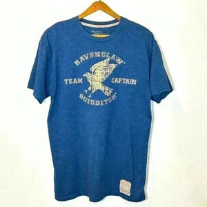 Disney Harry Potter Men's T-Shirt Medium Ravenclaw Universal Studios Vacation